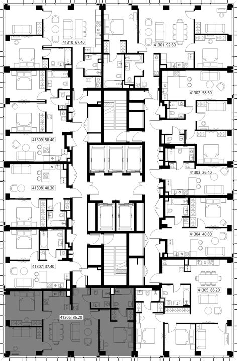 3-комнатная квартира, 86,2 м² — фото 2
