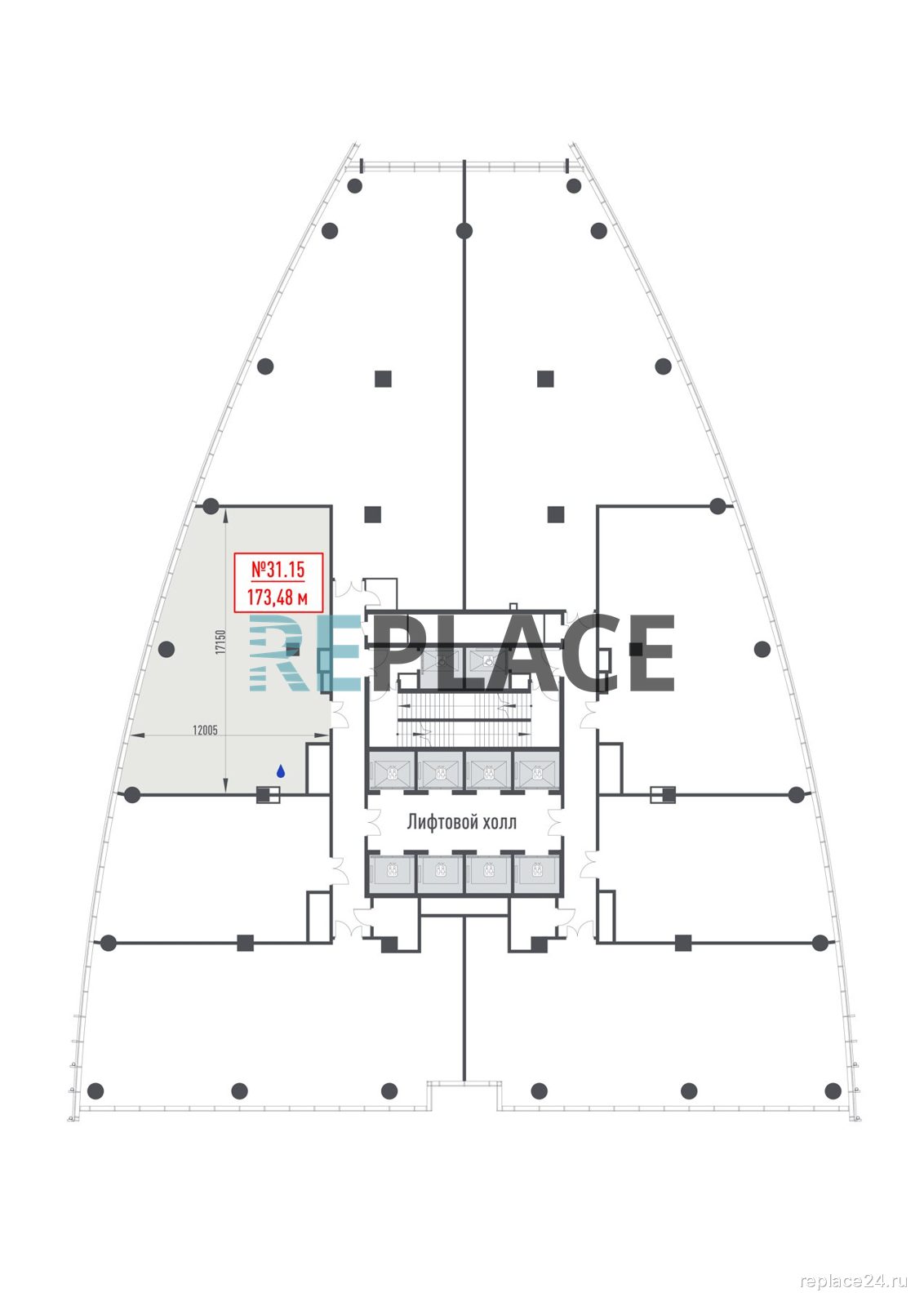 Офис, 173,5 м² — фото 2