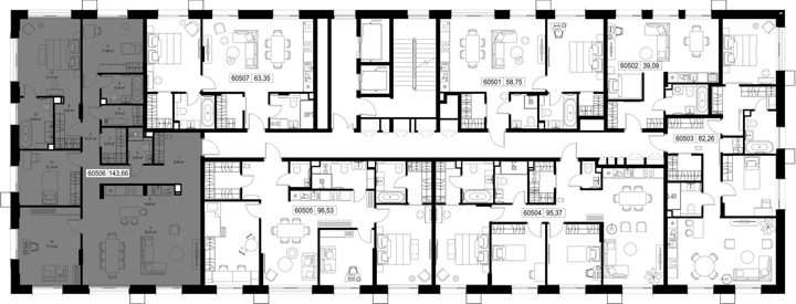 4-комнатная квартира, 143,7 м² — фото 2