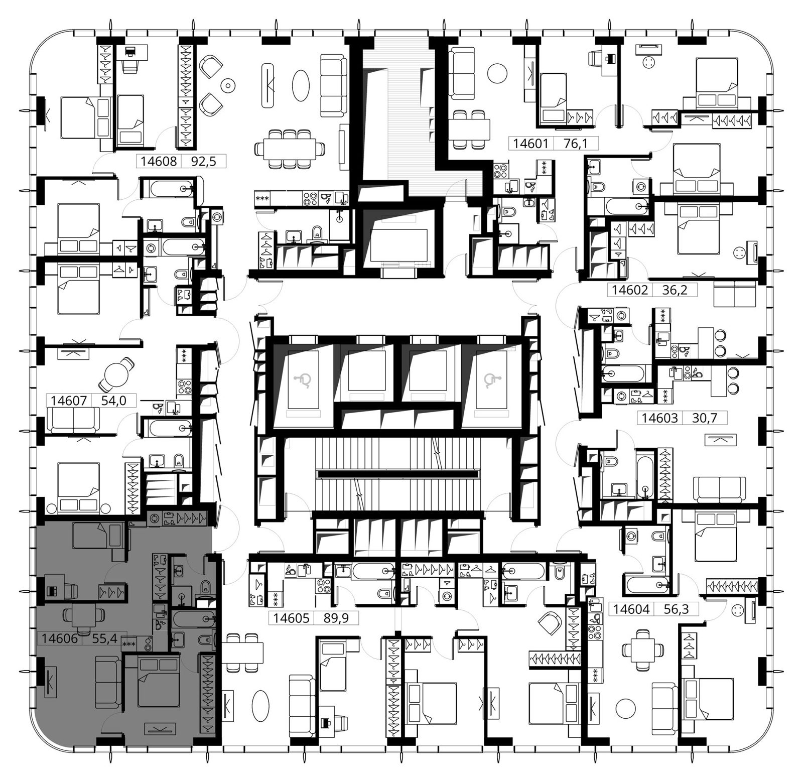 Квартира-студия, 30,7 м² — фото 2