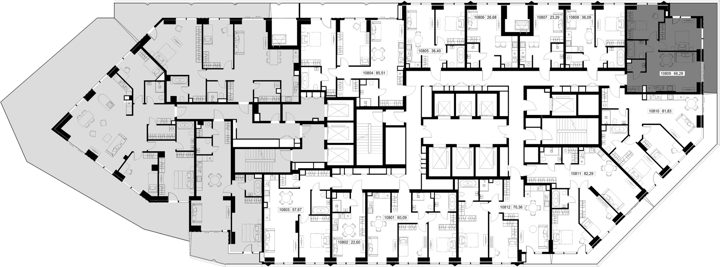2-комнатная квартира, 66,3 м² — фото 3