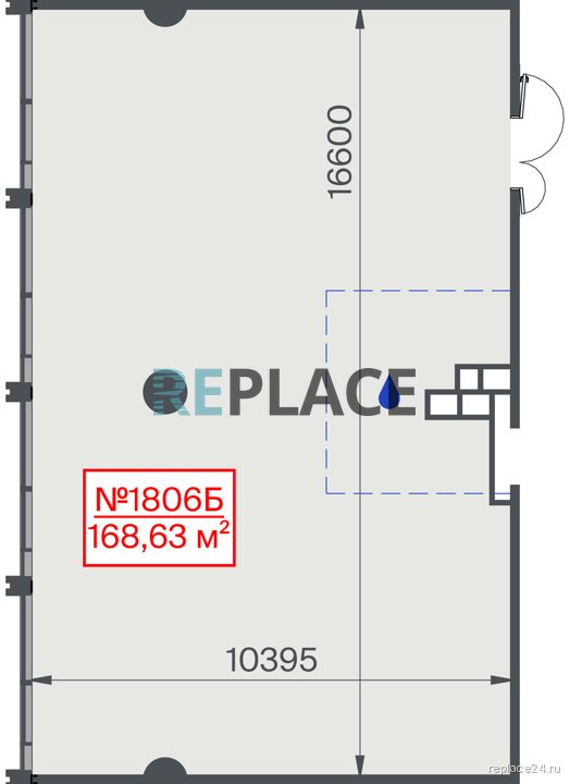Офис, 168,6 м²
