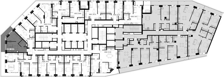 1-комнатная квартира, 48,1 м² — фото 2