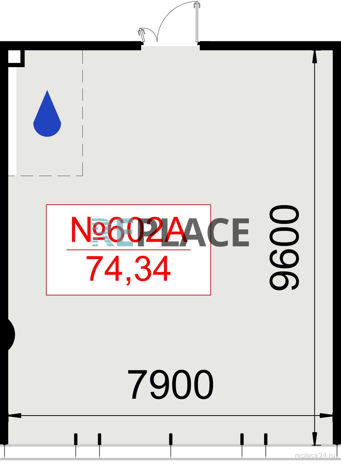 Офис, 74,3 м² — фото 2
