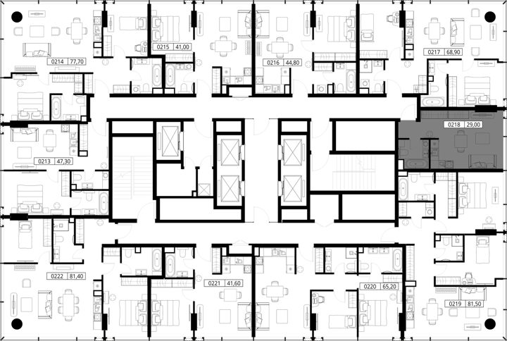 Квартира-студия, 29 м² — фото 2