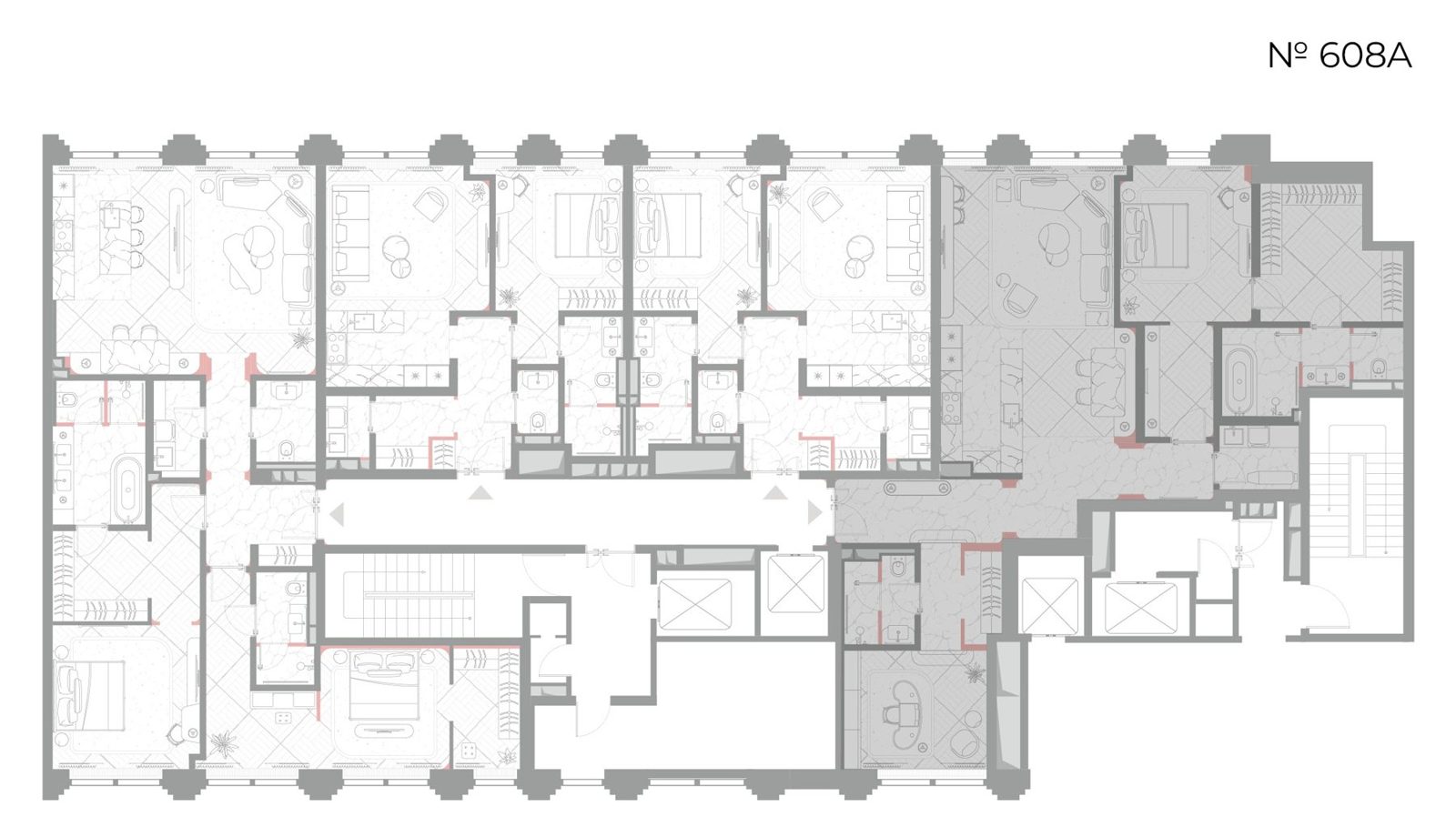 2-комнатная квартира, 129 м² — фото 2