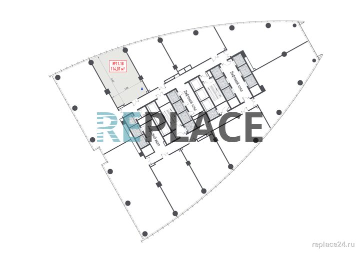 Офис, 112,4 м² — фото 2