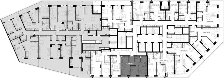 2-комнатная квартира, 60,1 м² — фото 3