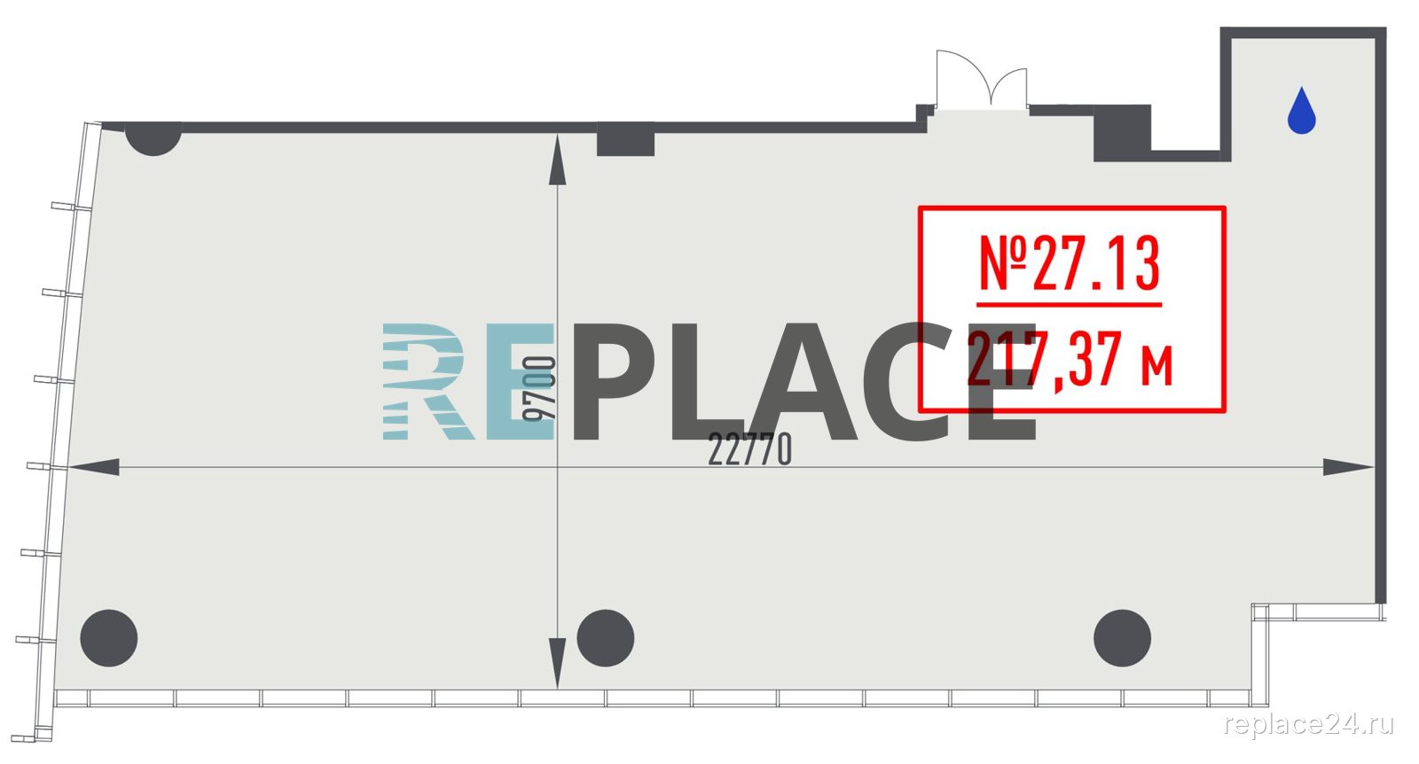 Офис, 217,4 м²
