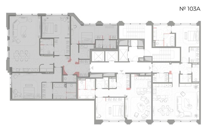 3-комнатная квартира, 193,6 м² — фото 2