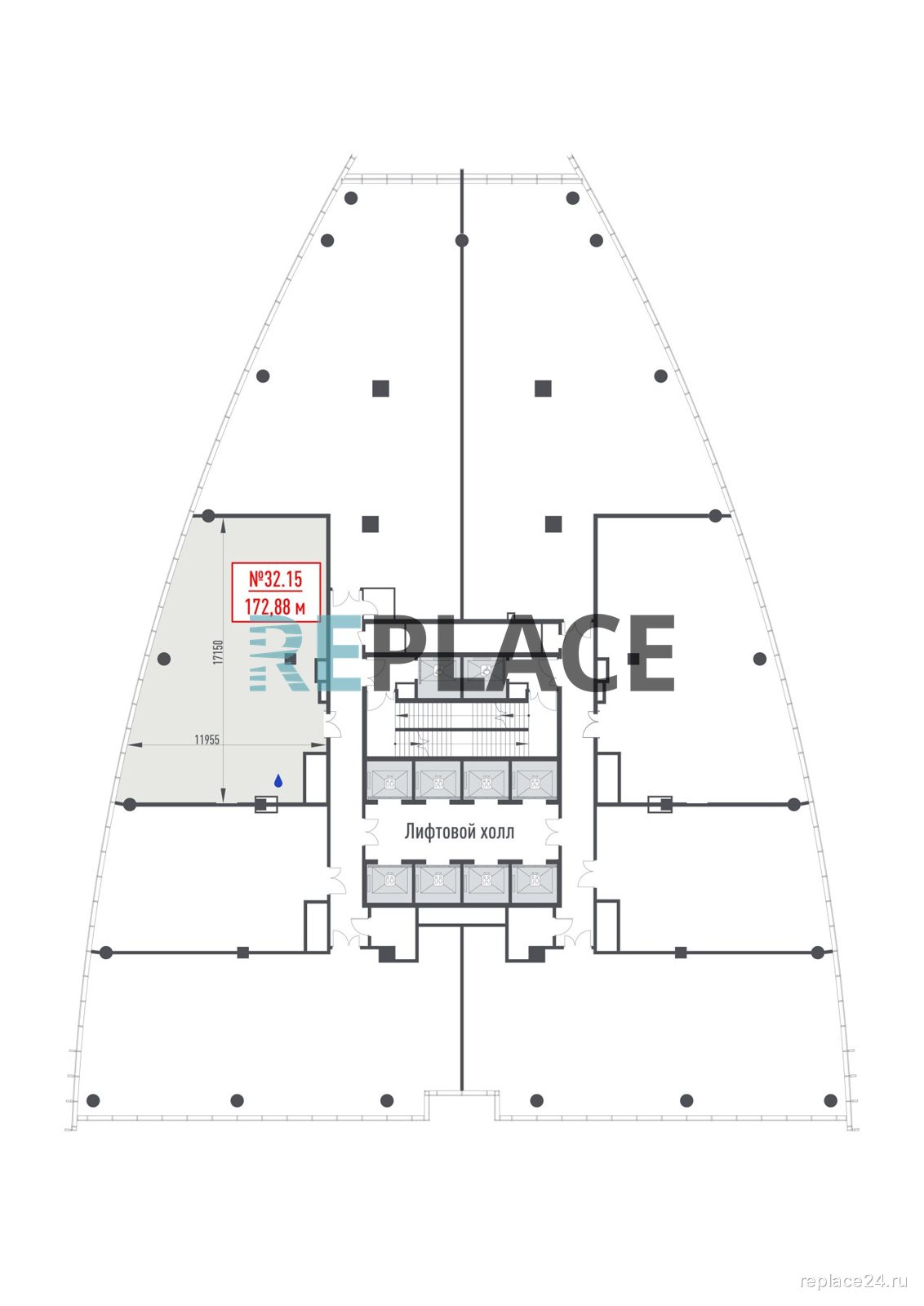 Офис, 172,9 м² — фото 2