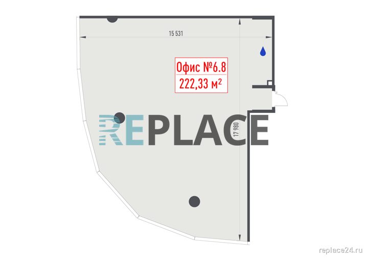 Офис, 222,3 м²