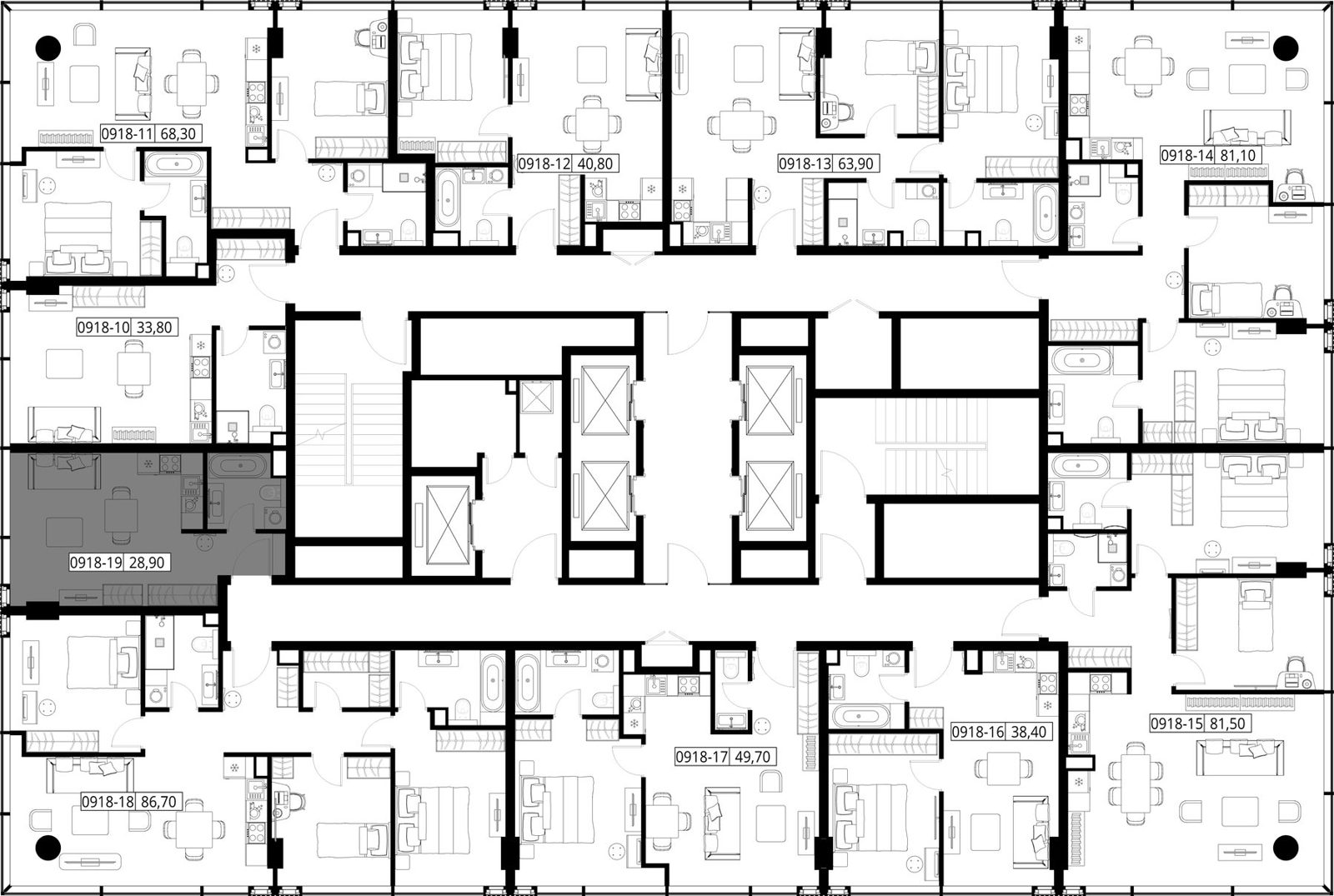 Квартира-студия, 28,9 м² — фото 2