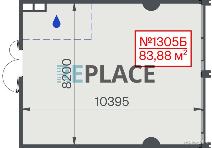 Офис, 83,9 м²
