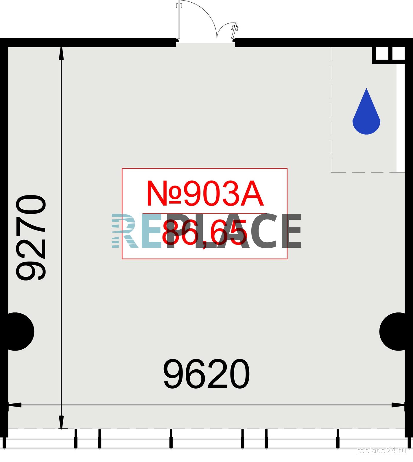 Офис, 86,7 м² — фото 2