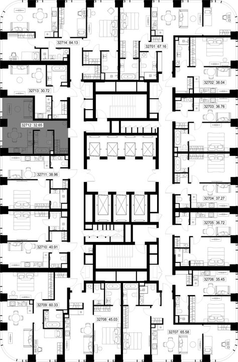 Квартира-студия, 32,6 м² — фото 2