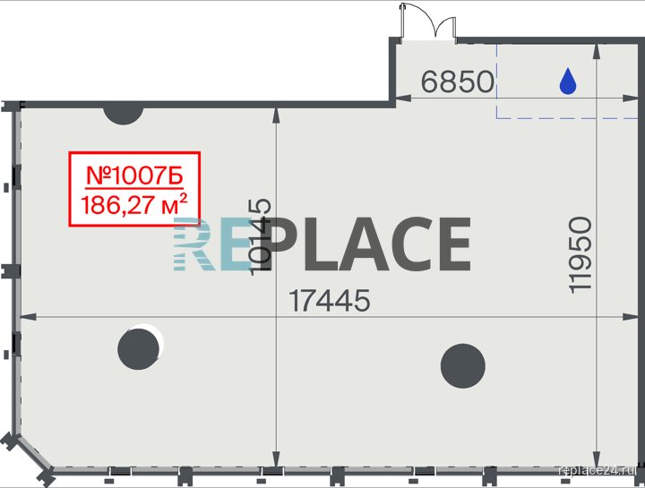 Офис, 186,3 м²