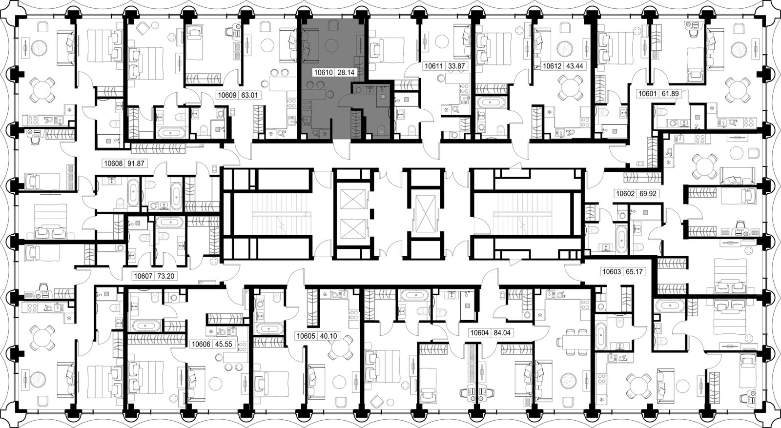 Квартира-студия, 28,1 м² — фото 2