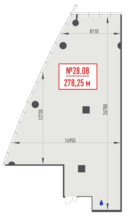 Офис, 278,2 м²