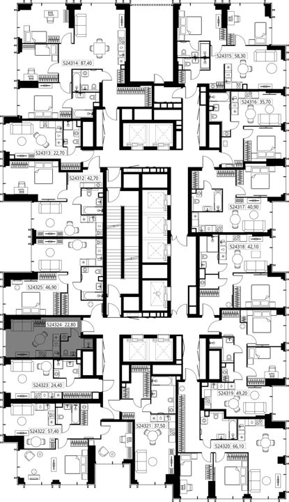 Квартира-студия, 22,8 м² — фото 2