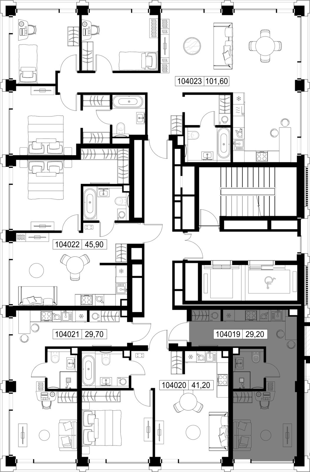 Квартира-студия, 29,2 м² — фото 2