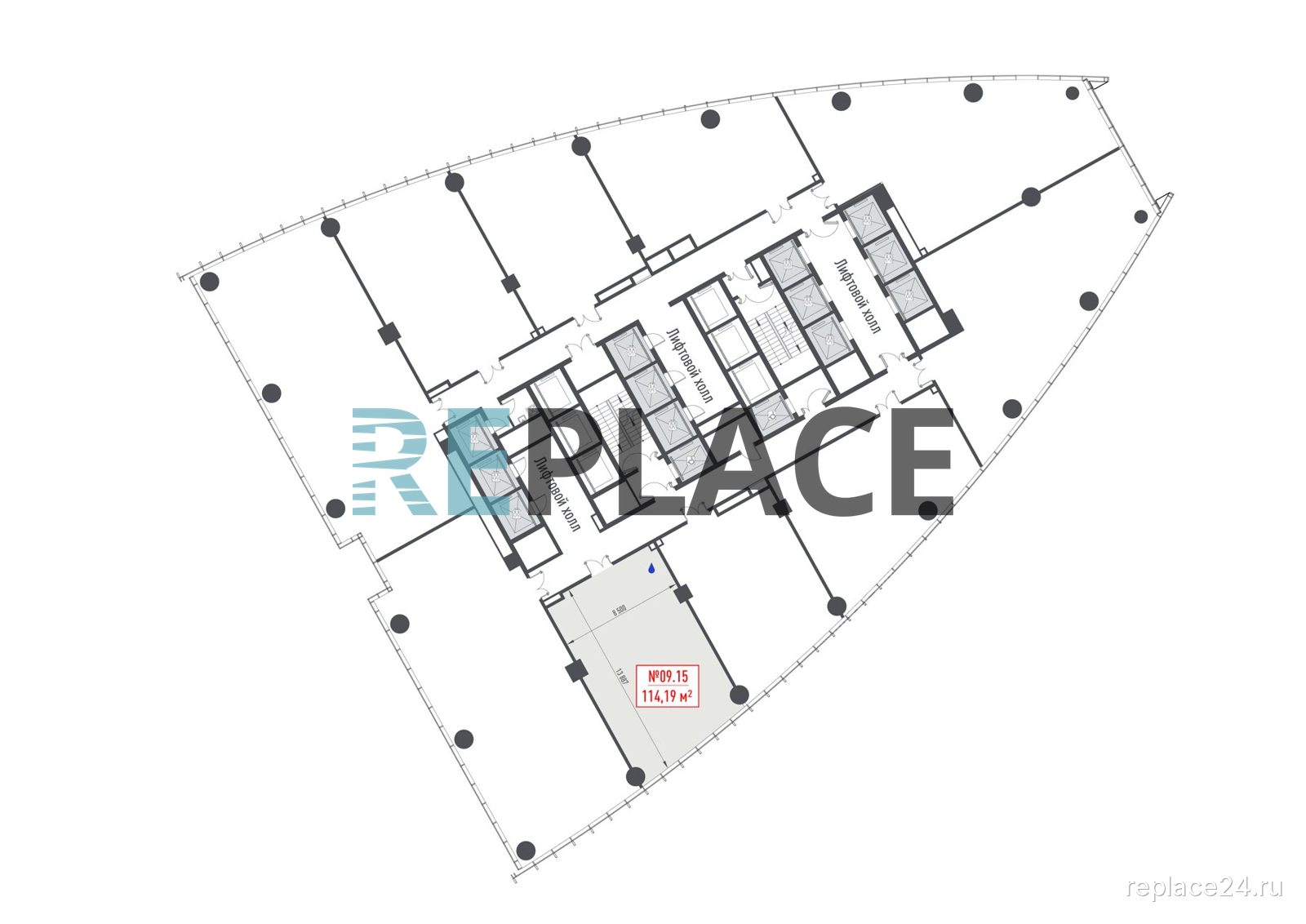 Офис, 115,4 м² — фото 2