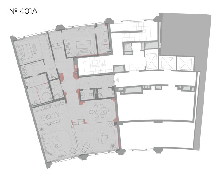 2-комнатная квартира, 182,1 м² — фото 2