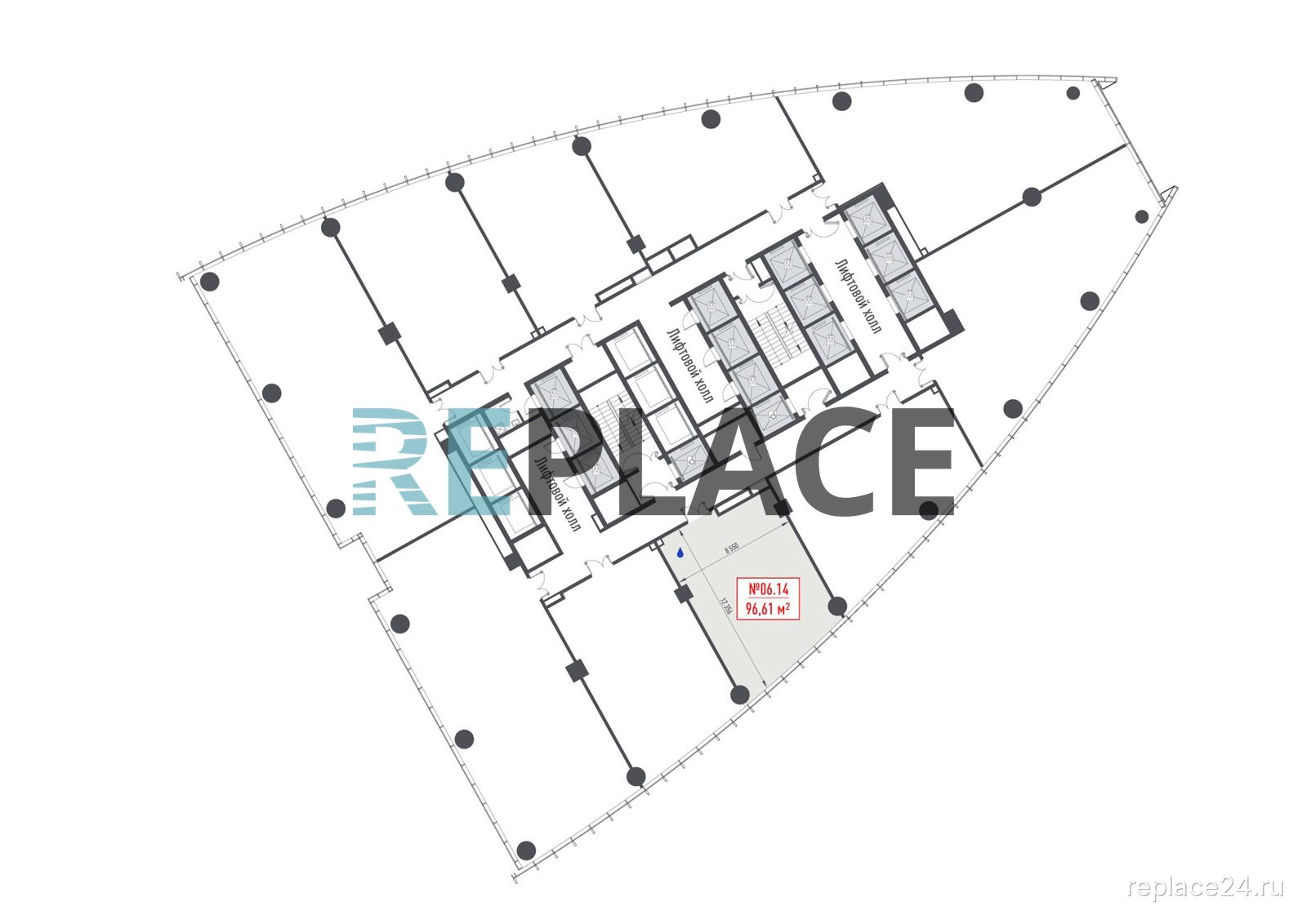 Офис, 94,4 м² — фото 2