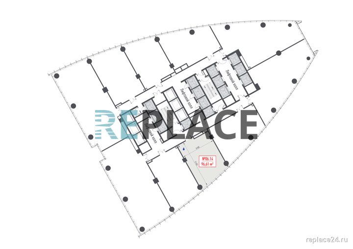 Офис, 94,4 м² — фото 2
