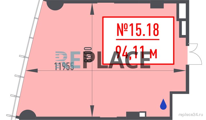 Офис, 94,1 м²
