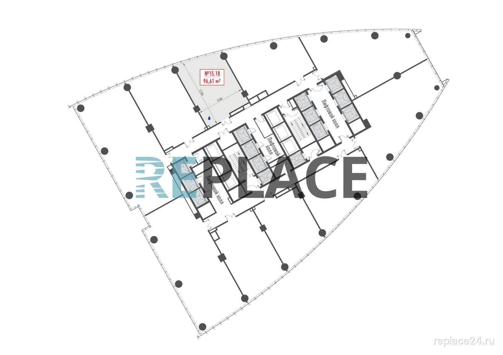 Офис, 94,1 м² — фото 2
