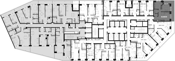 2-комнатная квартира, 66,3 м² — фото 3