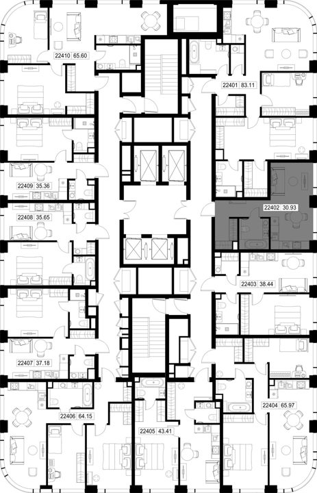Квартира-студия, 30,9 м² — фото 2