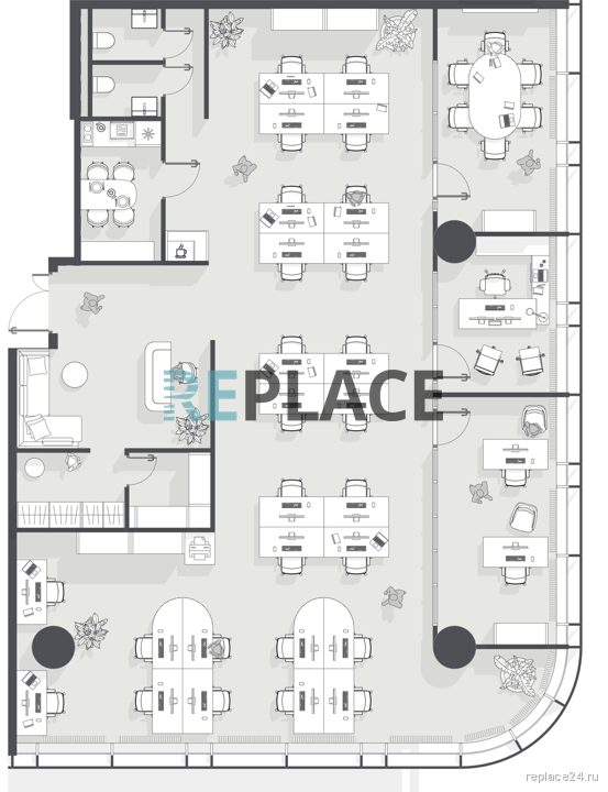 Офис, 180 м²