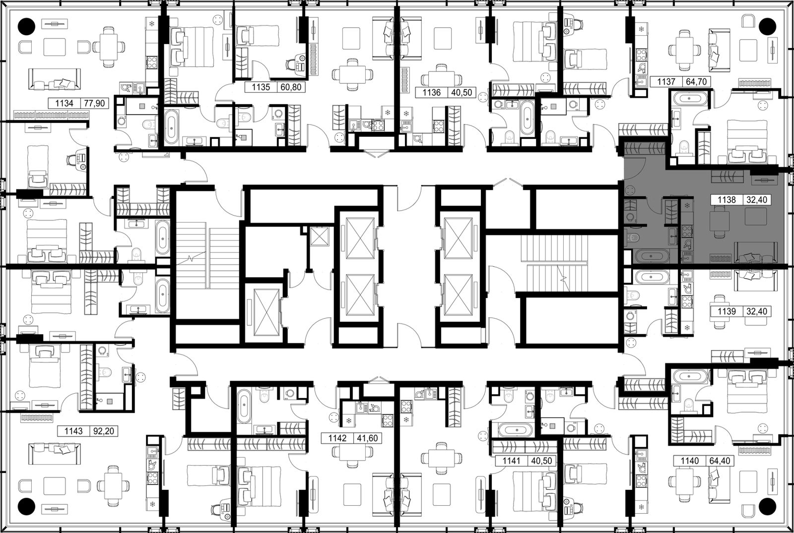 Квартира-студия, 32,4 м² — фото 2