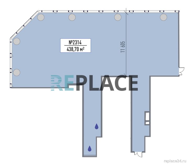Офис, 438 м²