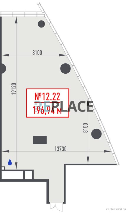 Офис, 196,9 м²