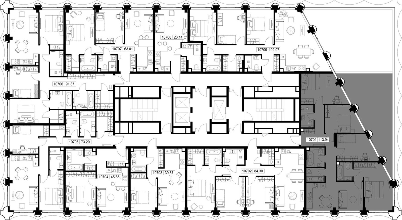 4-комнатная квартира, 113,9 м² — фото 2