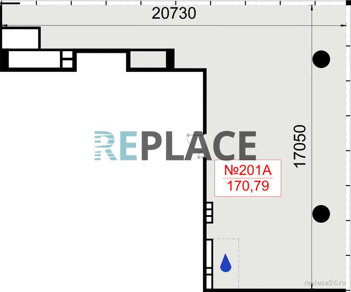 Офис, 170,8 м²