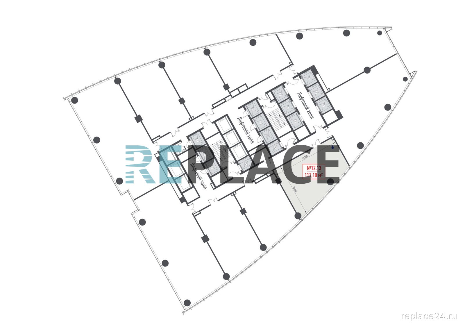 Офис, 110,2 м² — фото 2