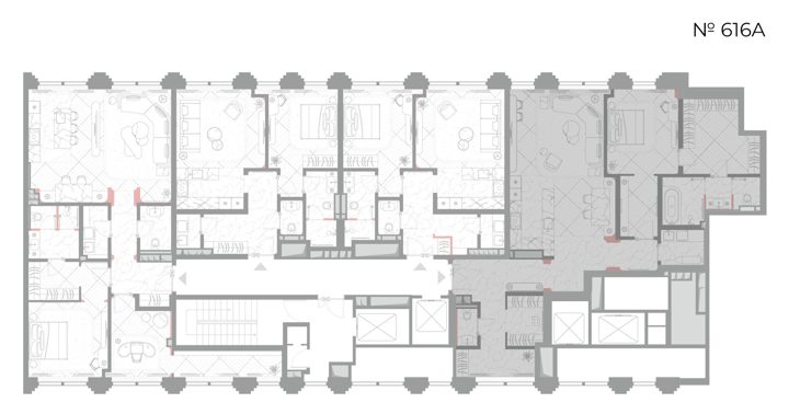 1-комнатная квартира, 121,9 м² — фото 2