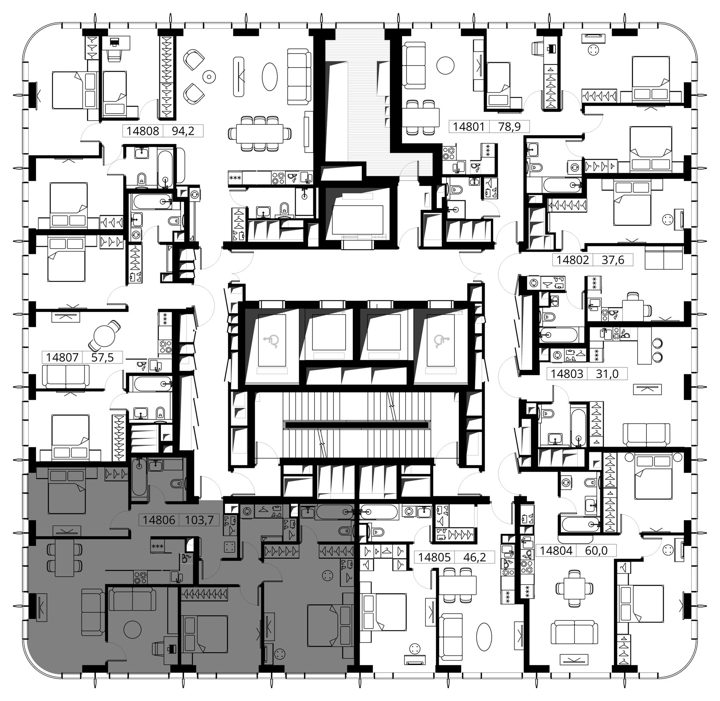 Квартира-студия, 31 м² — фото 2
