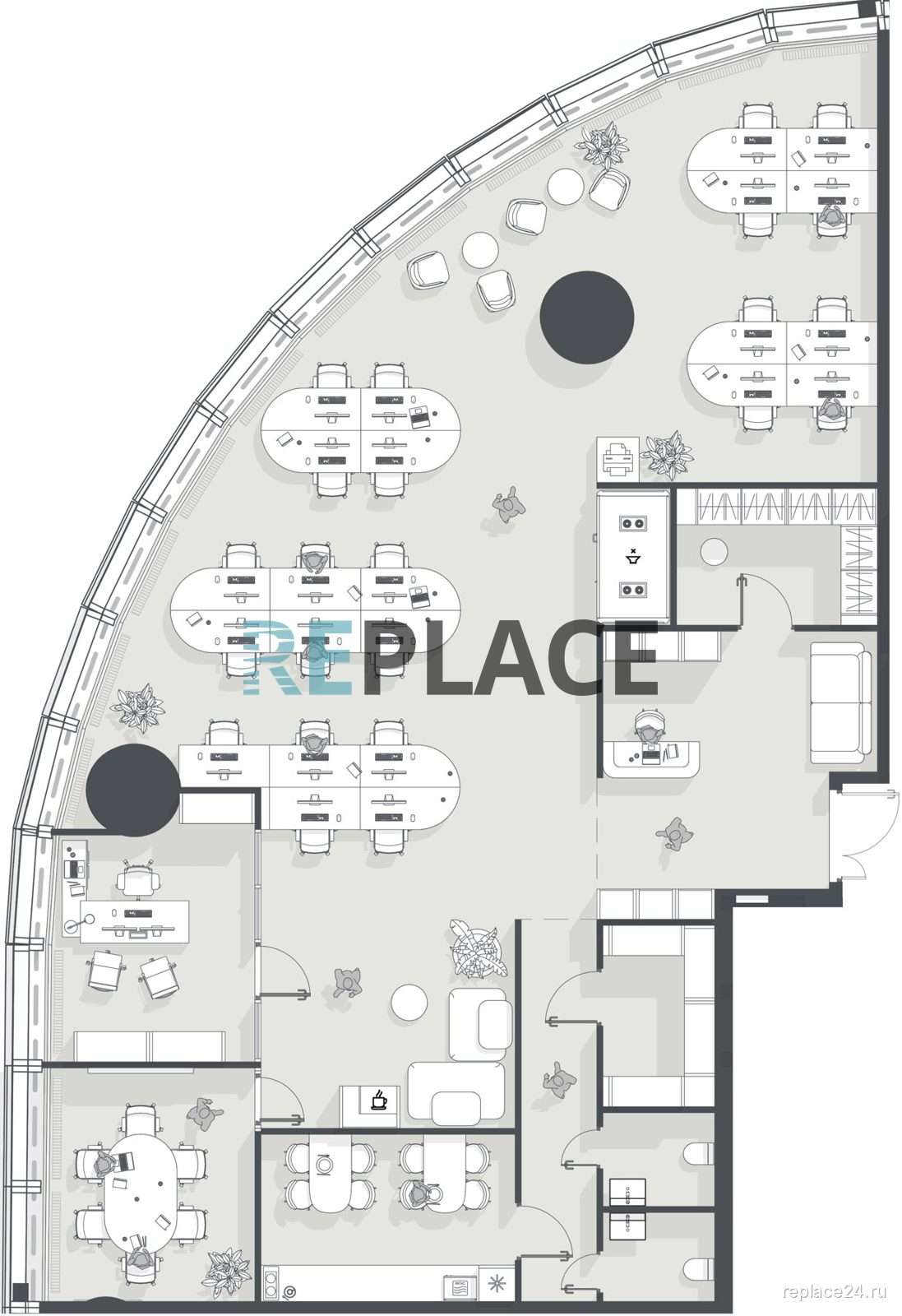 Офис, 218,5 м²