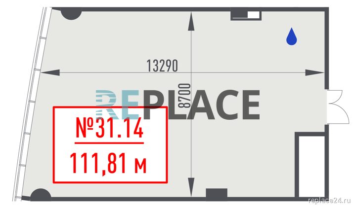 Офис, 111,8 м² — фото 1