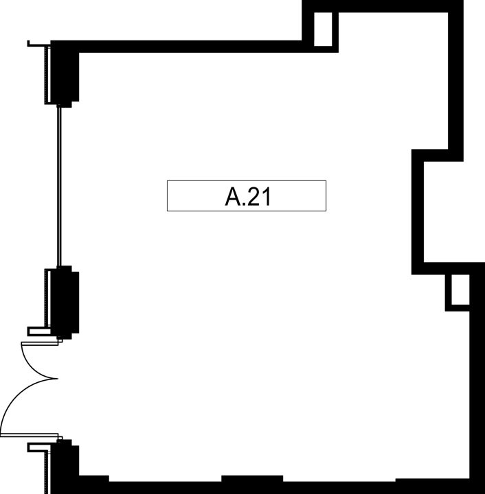 Помещение свободного назначения, 43,9 м²