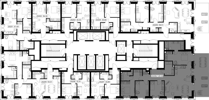 4-комнатная квартира, 132,2 м² — фото 2
