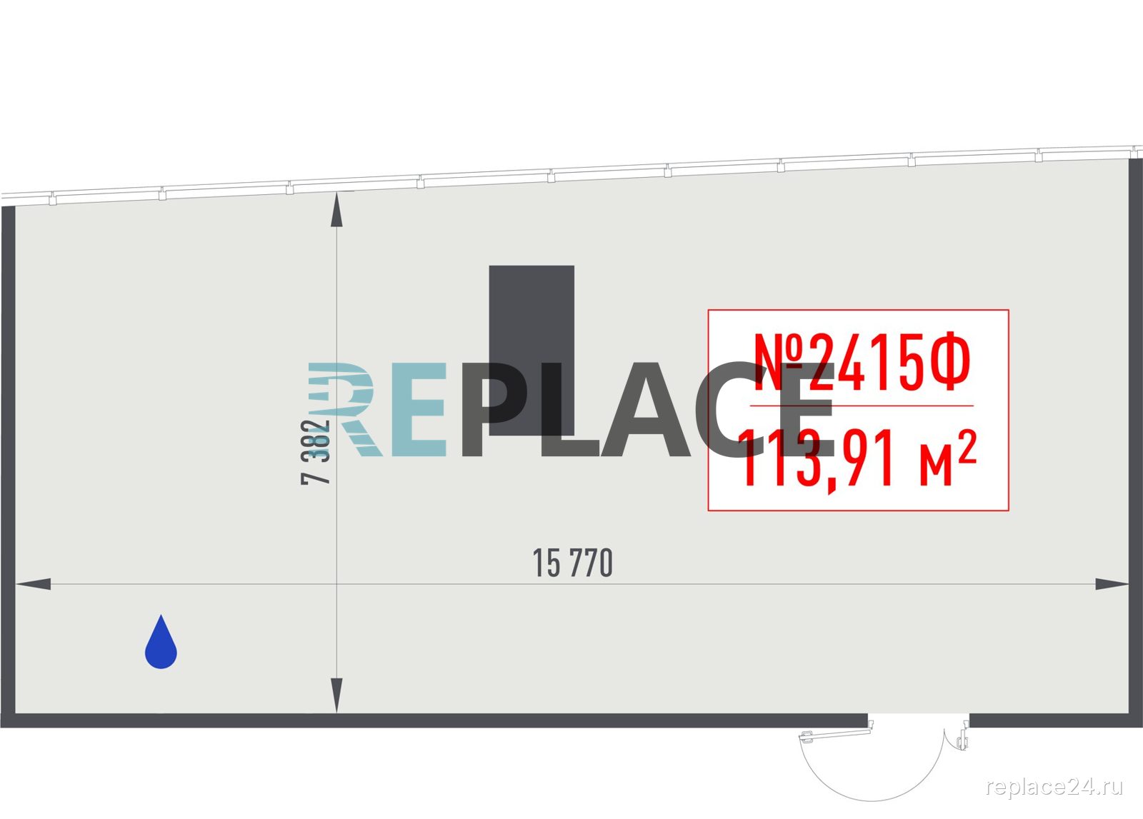 Офис, 113,9 м²