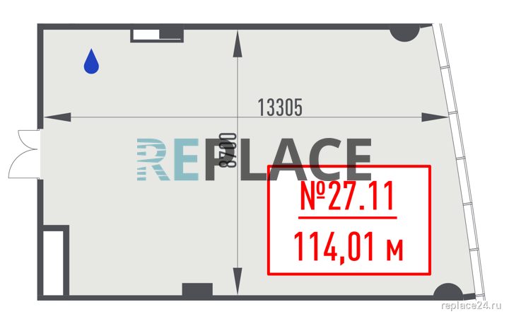 Офис, 114 м²