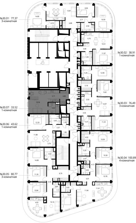 Квартира-студия, 33,5 м² — фото 2