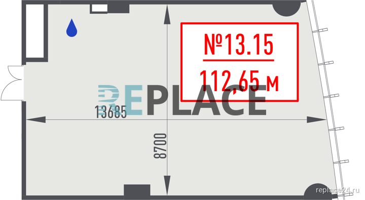 Офис, 112,7 м² — фото 1